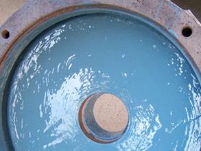 对泵壳进行恢复和防腐涂装 对泵壳进行恢复和防腐涂装