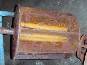 被严重腐蚀的真空泵转子 被严重腐蚀的真空泵转子