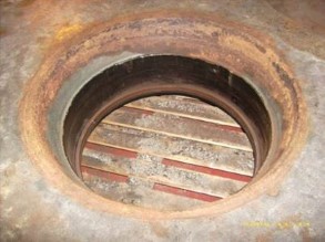 渡轮推进系统因侵蚀和腐蚀而受损 渡轮推进系统因侵蚀和腐蚀而受损